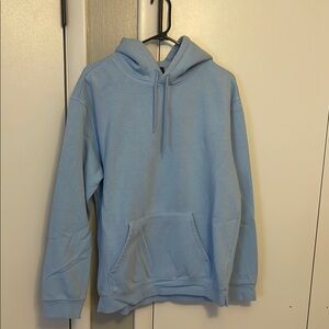 H&M Blue Pullover Hoodie